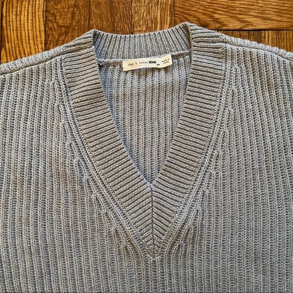 Rag & Bone Jean V-neck Super soft Sweater Size S - Picture 5 of 9